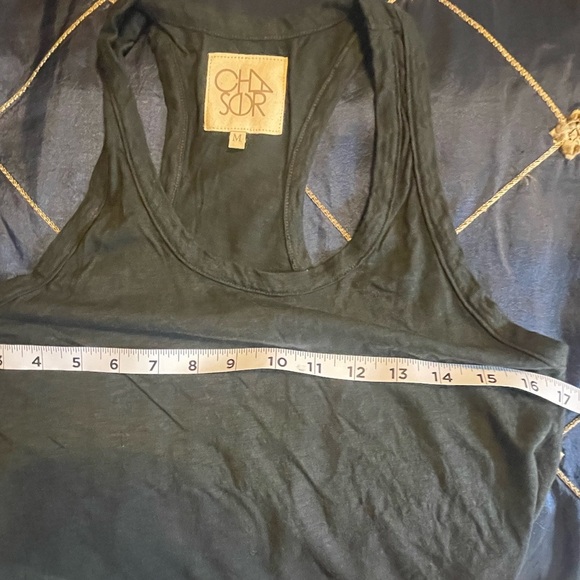 Chaser cotton black tank — size medium — - Picture 5 of 5